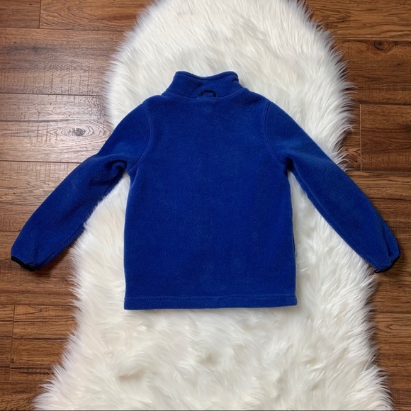 The Children Place Boys Blue Fleece Sweater/Marvel - Picture 2 of 8